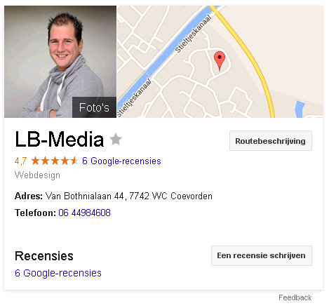 google lokaal bedrijf